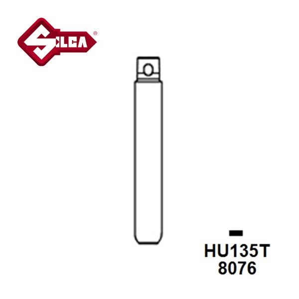 Silca HU135T Huf Vehicle Blank 