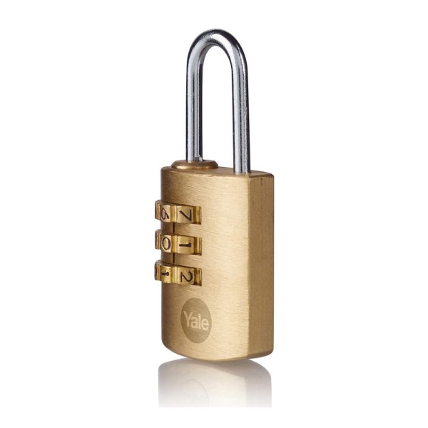 Yale Brass Combination Padlock 40mm