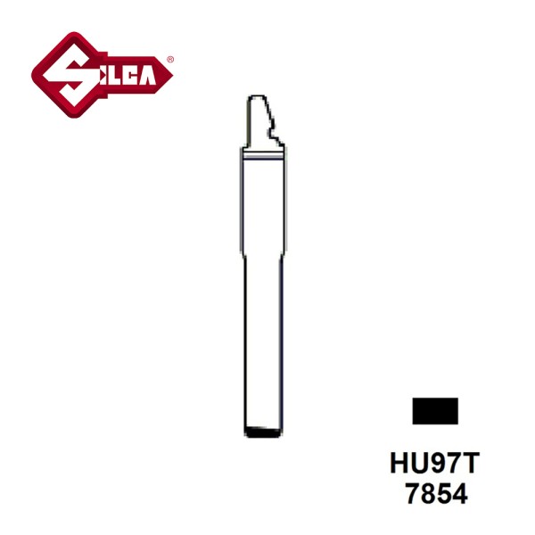 Silca HU97T Ford Blade For Remote JMA FO24C2  
