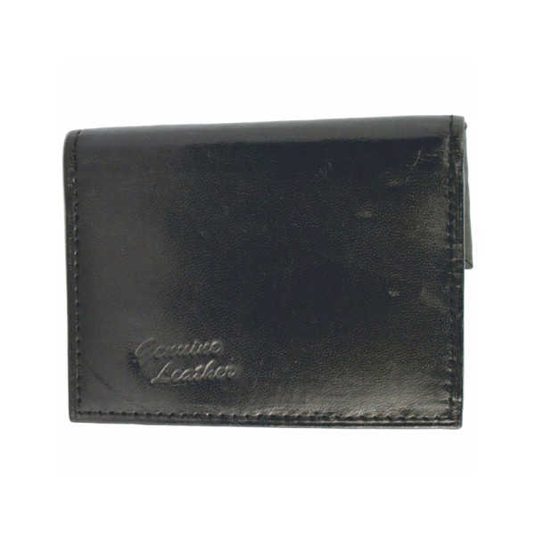 Birch Cowhide Credit Card Case With Back Window