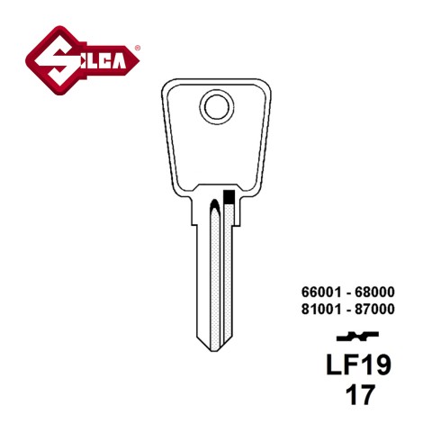 Silca LF19 JMA LF7 HD LF85