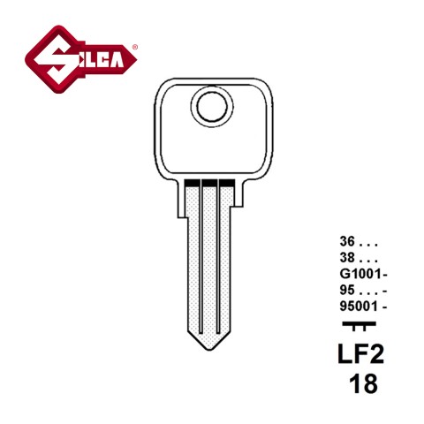 Silca LF2 JMA LF2 HD 87R