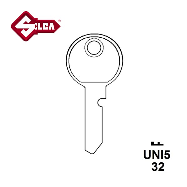 Silca UNI5 JMA UNNG HD 105C