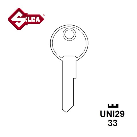 Silca UNI29 JMA UN46D HD UNI29