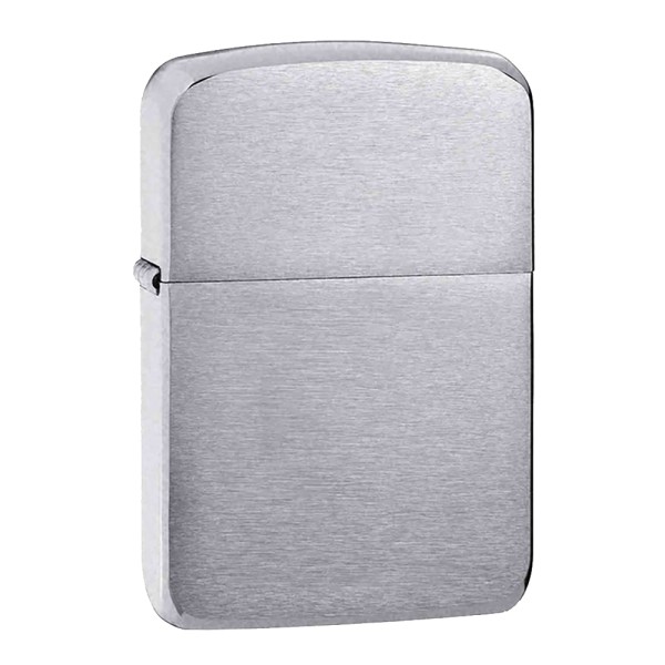 Zippo Brushed Chrome Lighter 1941 Replica