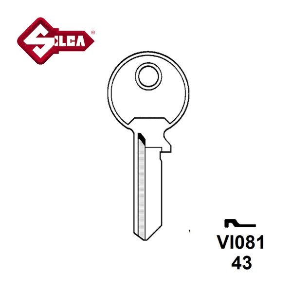 Silca VI081 JMA VI1D HD 104AR