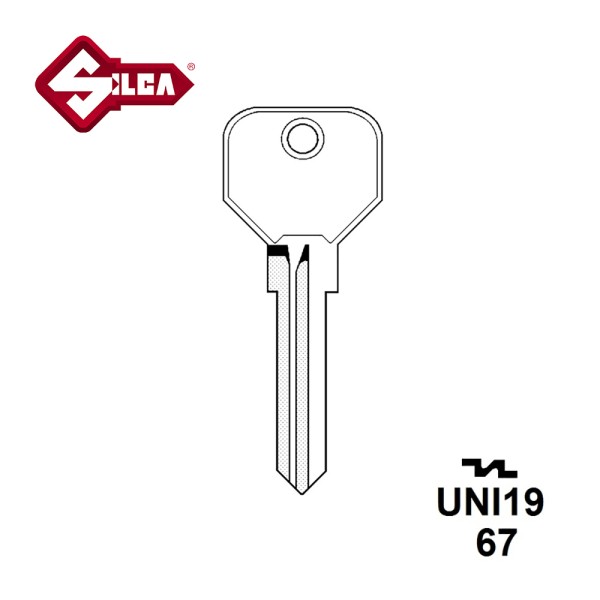 Silca UNI19 JMA UNNH HD NH