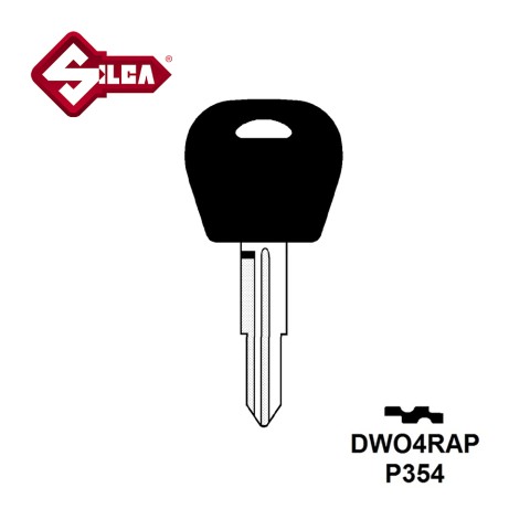 Silca DWO5RAP Daewoo Vehicle Blank