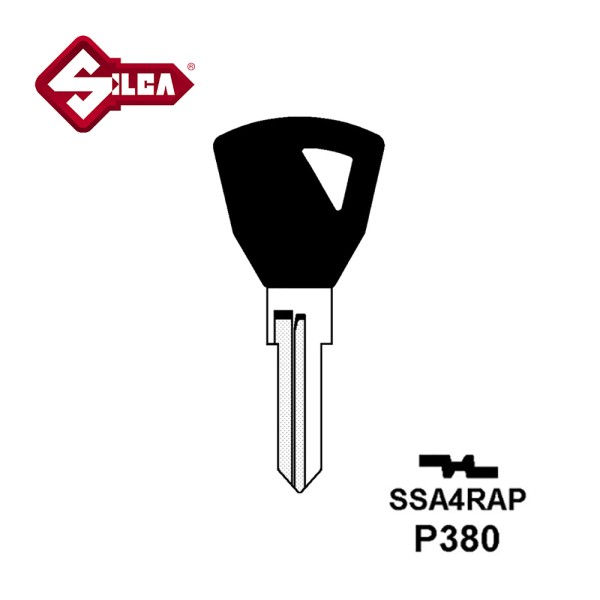 Silca SSA4RAP Sispa Vehicle Blank JMA POS1DP 