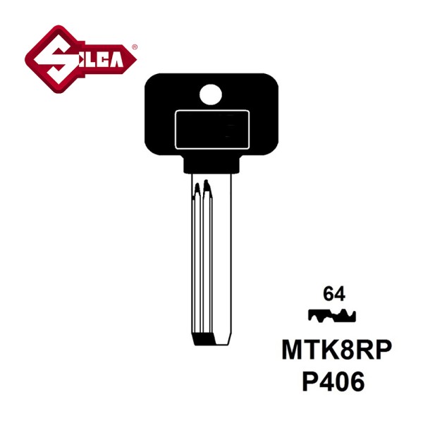 Silca MTK8RP JMA MULT8P1 