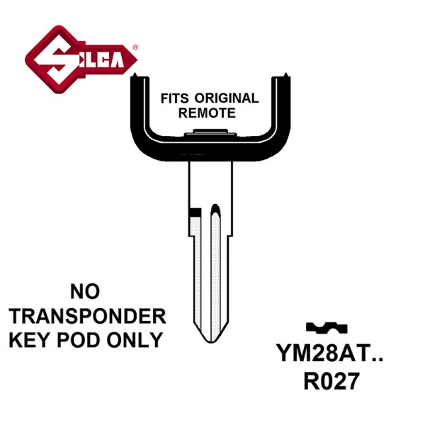 Silca Remote Blank YM28AT (1) Vauxhall (D Series)