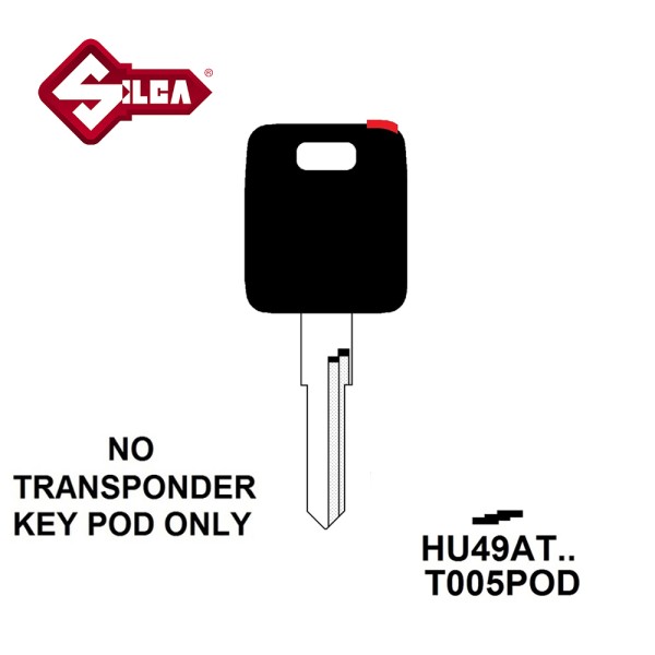 Silca HU49AT5 (1) - Audi Transponder (Without Chip)