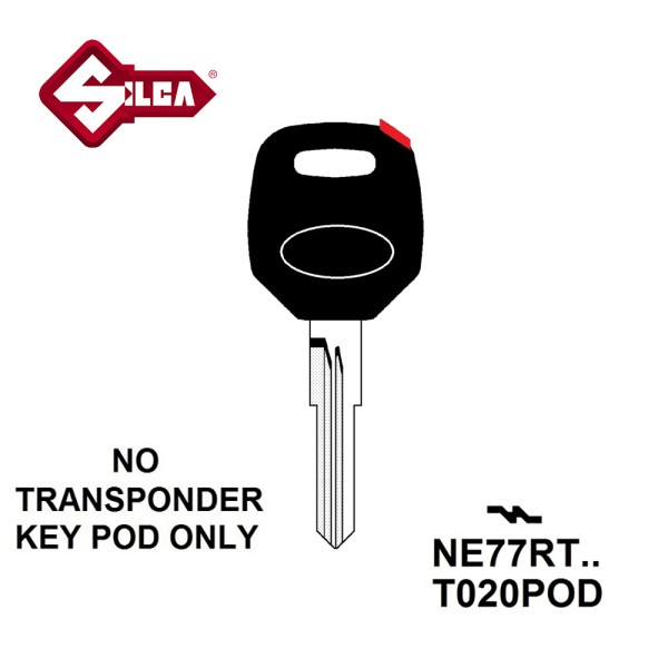 Silca NE77RT2 (1) - Honda/Rover Transponder (Without Chip)
