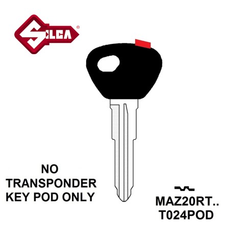 Silca MAZ20RT5 (1) - Mazda Transponder (Without Chip)
