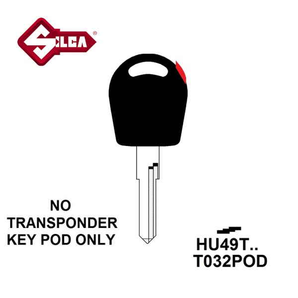 Silca HU49T (1) - Seat Transponder (Without Chip)