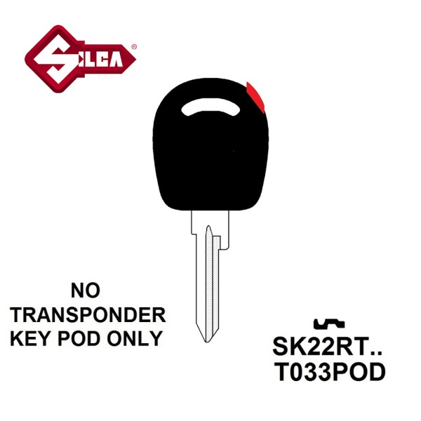 Silca SK22RT1 (1) - Skoda Transponder (Without Chip)