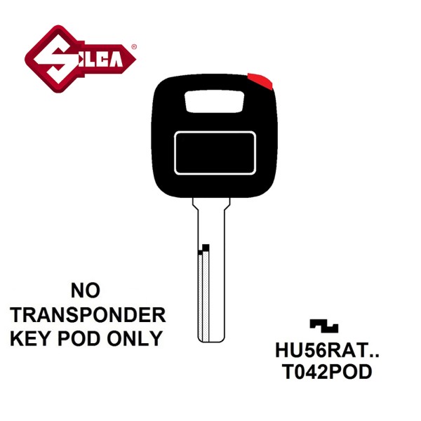 Silca HU56RAT2 (1) - Volvo Transponder (Without Chip)
