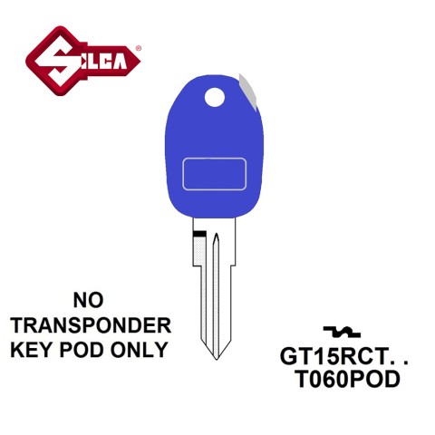 Silca GT15RCT (1) - Fiat Transponder (Without Chip)