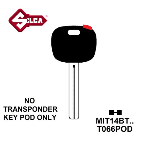 Silca MIT14BT5 - Mitsubishi Transponder (Without Chip)