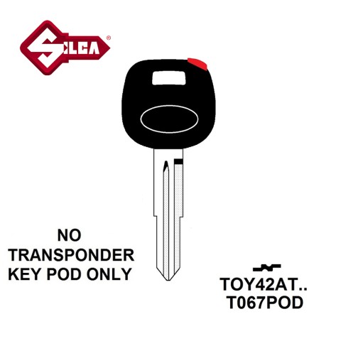 Silca TOY42AT (1) - Toyota Transponder (Without Chip)