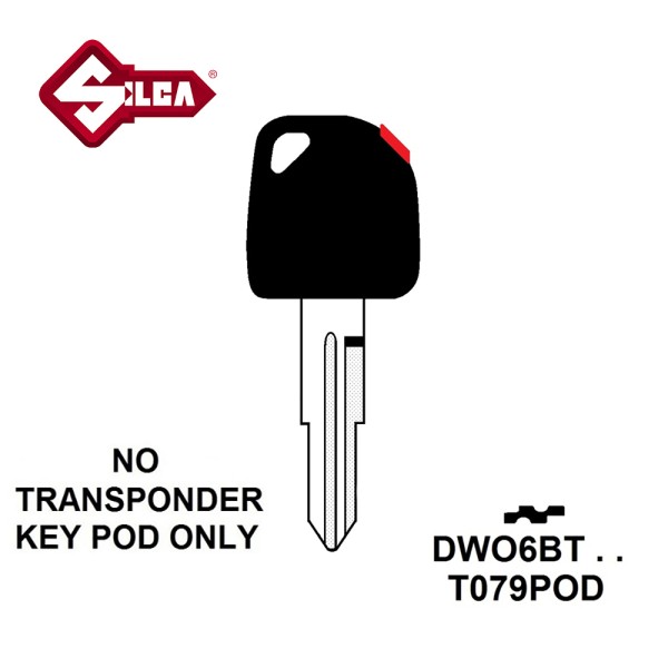 Silca DWO6BT5 (1) - Daewoo Transponder (Without Chip)