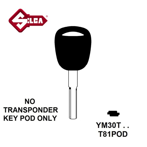 Silca YM30T5 (1) - Saab Transponder (Without Chip)