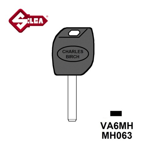Silca MH Electronic Key Blade VA6MH (Citroen/Renault)