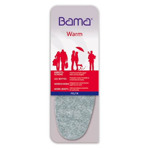 Bama Felta Warm Insoles. Gents Size 10. Euro 44