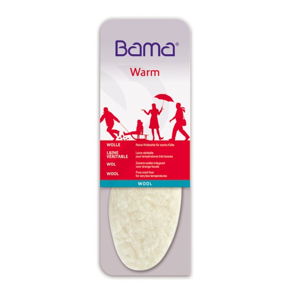 Bama Wool Warm Insoles. Ladies Size 6. Euro 39