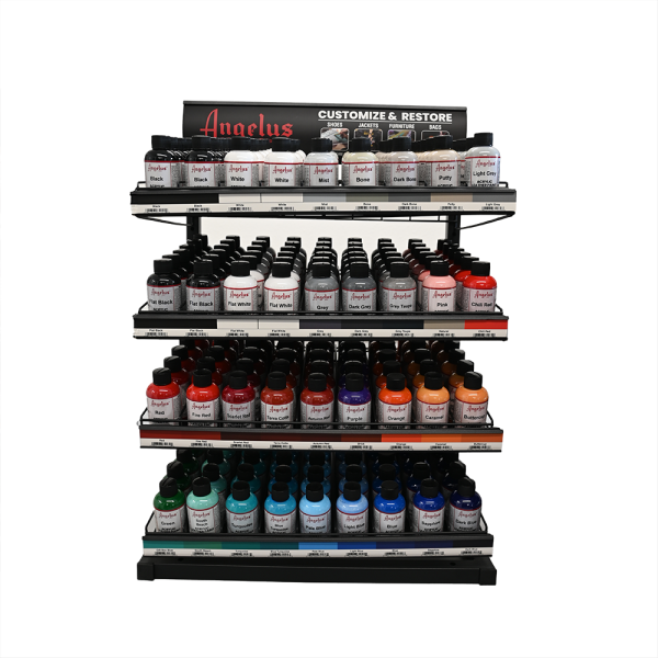 Angelus Individual 4 oz. Display Includes 4 Trays, Header, Header Card Color Strips and Base Station