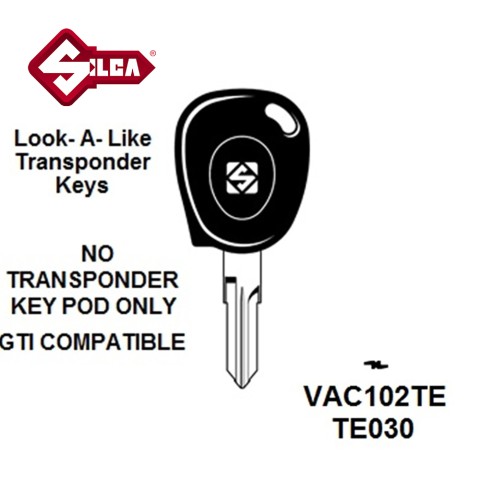 Silca VAC102TE - Renault Transponder (Without Chip)...