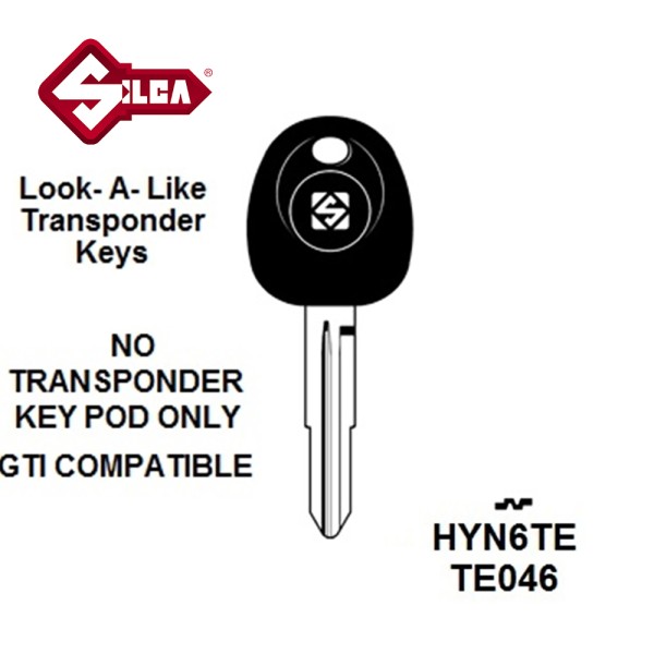 Silca HYN6TE - Hyundai Transponder (Without Chip) TP00HY-4P1 HY6T