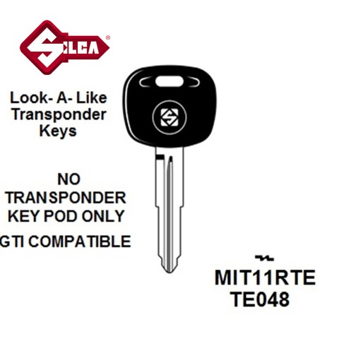 Silca MIT11RTE - Mitsubishi Transponder (Without Chip)...