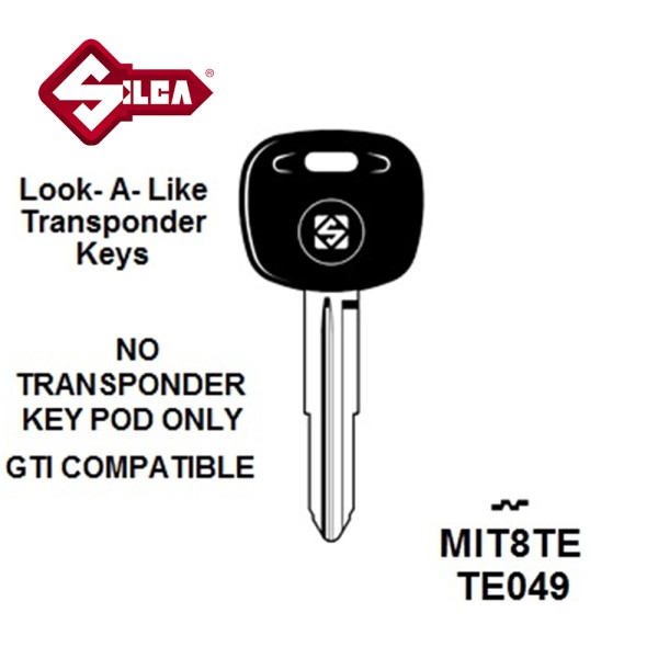 Silca MIT8TE - Mitsubishi Transponder (Without Chip) TP00MIT-12P CTP522