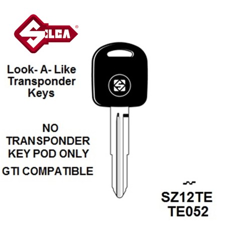 Silca SZ12TE - Suzuki Transponder (Without Chip)...