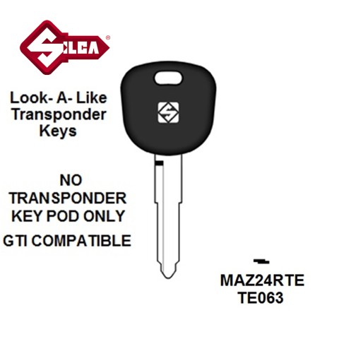 Silca MAZ24RTE - Mazda Transponder (Without Chip)...