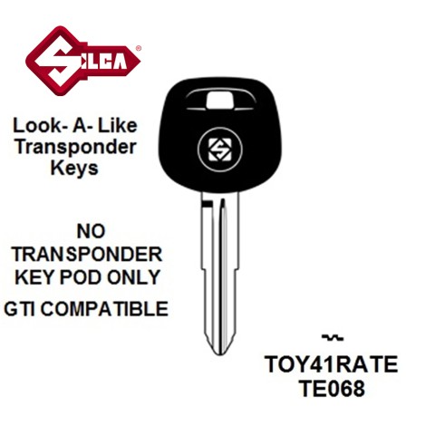 Silca TOY41RATE - Toyota Transponder (Without Chip)...