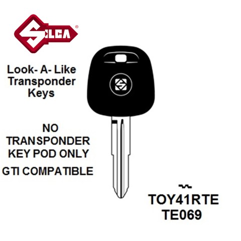 Silca TOY41RTE - Toyota Transponder (Without Chip)...
