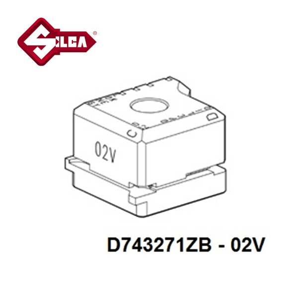 D743271ZB - 02V ASSA Clamp for Futura Code Cutting Machine