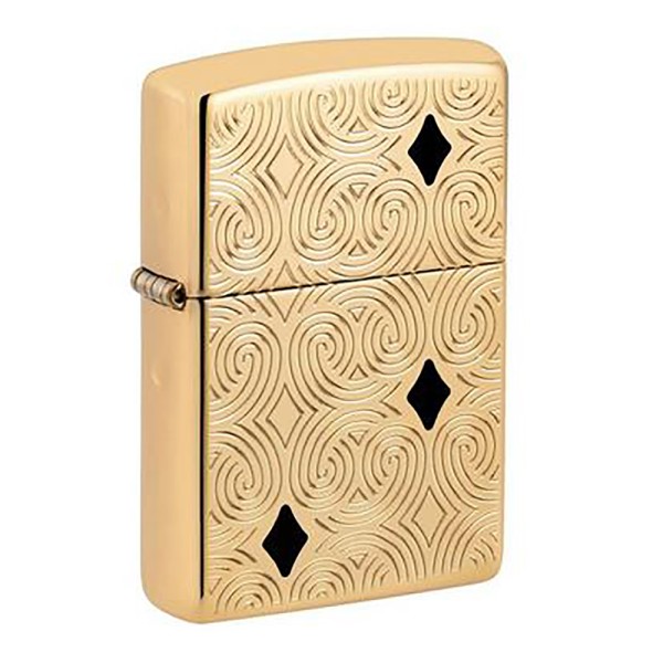 Zippo Lighter Geometric Pattern Design