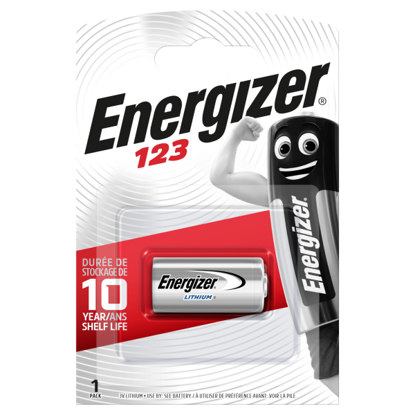 ENERGIZER CR123 Lithium 3V Battery