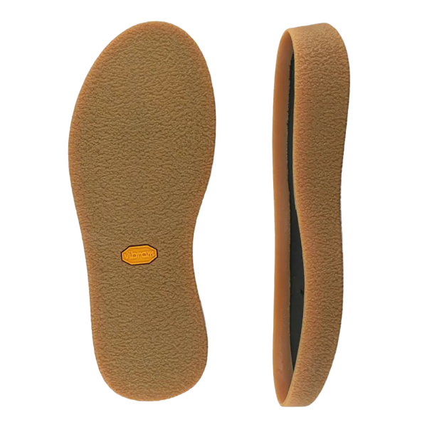 Vibram 1443C Crepe Cupsole Unit in XS Trek Compound. Size 5 Transparent Gum
