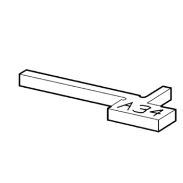 D741485ZB - A34 Silca Futura Adaptor For Ford Keys.