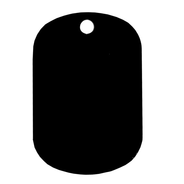 Aluminium ID Tags 50 x 28mm