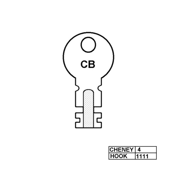 Hook 1111 Cheney No 86 