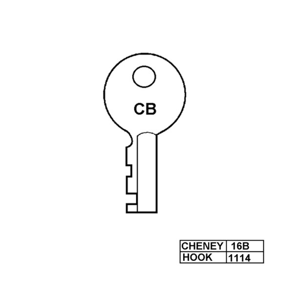 Hook 1114 Cheney No 89 