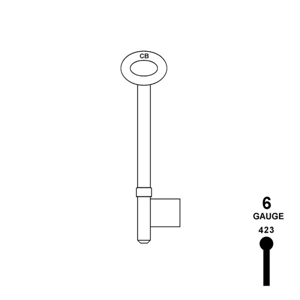 Rim 5/8 Bit 6g  SKS 132/6  HD 132 X 6
