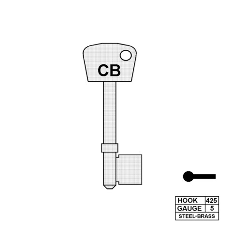Chubb 3G114 Steel Blanks  SKS 373S  HD 371ABR