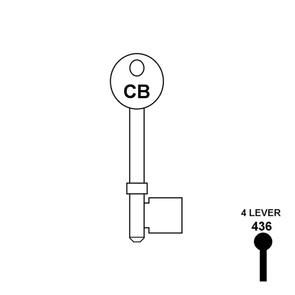 Union 4 Lever SKS 438 HD B432