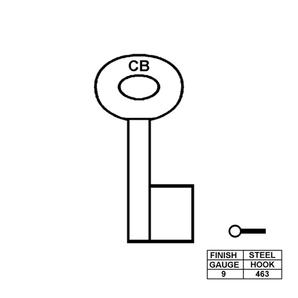 Padlock Medium 9g SKS 324/9 HD 323 X 9 L337 324-9